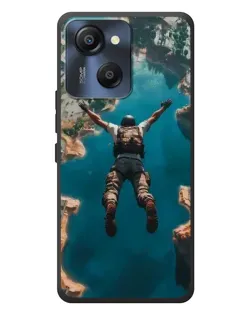 Чехол для Blackview Oscal Modern 8 с картинкой «PUBG — свободное падение»