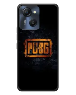 Чехол для Blackview Oscal Modern 8 с картинкой «PUBG — золотой логотип»