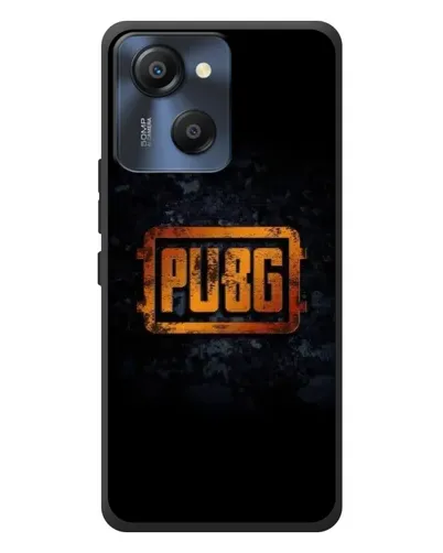 Чехол для Blackview Oscal Modern 8 с картинкой «PUBG — золотой логотип»
