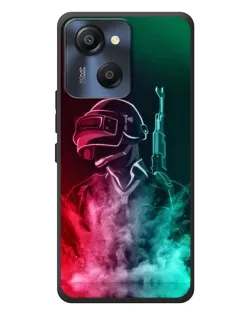 Чехол для Blackview Oscal Modern 8 с картинкой «PUBG — огненный воин»