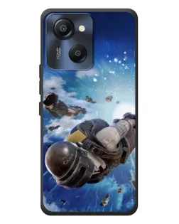 Чехол для Blackview Oscal Modern 8 с картинкой «Десант PUBG — прыжок»