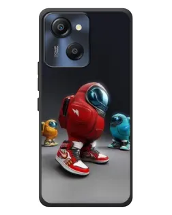 Чехол для Blackview Oscal Modern 8 с картинкой «Among Us — 3D стиль»