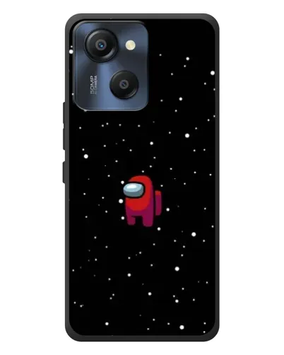 Чехол для Blackview Oscal Modern 8 с картинкой «Красный Among Us» Чехол для Blackview Oscal Modern 8 с картинкой «Красный Among Us»