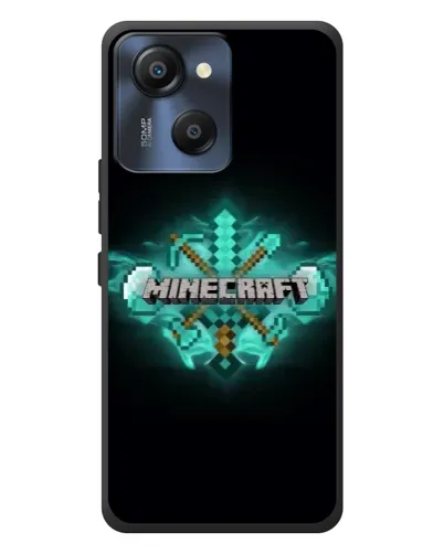 Чехол для Blackview Oscal Modern 8 с картинкой «Minecraft Diamond лого» Чехол для Blackview Oscal Modern 8 с картинкой «Minecraft Diamond лого»