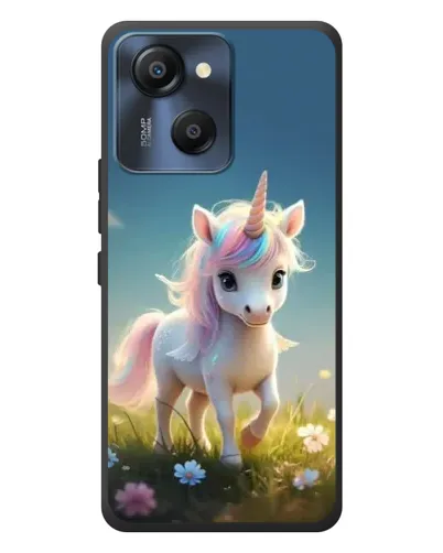 Чехол для Blackview Oscal Modern 8 с картинкой «Единорог на поляне»