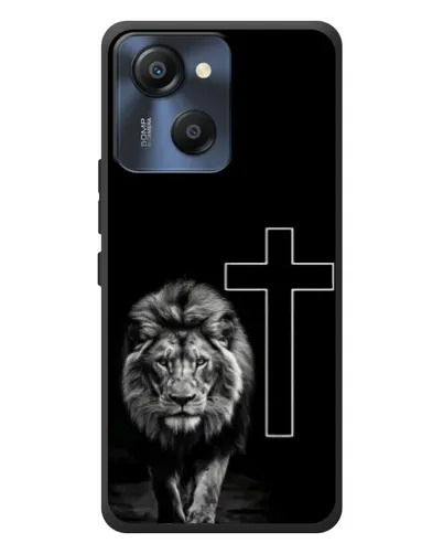 Чехол для Blackview Oscal Modern 8 с картинкой «Лев и Крест» Чехол для Blackview Oscal Modern 8 с картинкой «Лев и Крест»