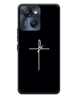 Чохол для Blackview Oscal Modern 8 з картинкою «Тонкий хрест»