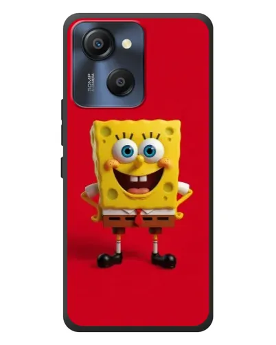 Чехол для Blackview Oscal Modern 8 с картинкой «Спанч Боб на красном» Чехол для Blackview Oscal Modern 8 с картинкой «Спанч Боб на красном»