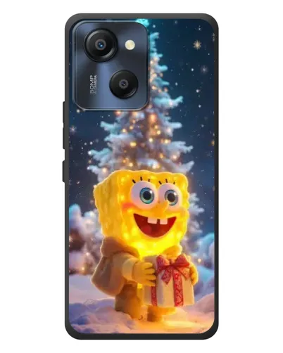 Чехол для Blackview Oscal Modern 8 с картинкой «Рождественский Спанч Боб» Чехол для Blackview Oscal Modern 8 с картинкой «Рождественский Спанч Боб»