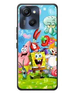 Чохол для Blackview Oscal Modern 8 з картинкою «Губка Боб та друзі»