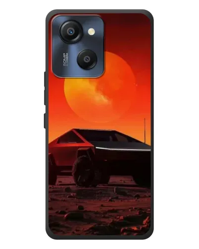 Чехол для Blackview Oscal Modern 8 с картинкой «Cybertruck на Марсе» Чехол для Blackview Oscal Modern 8 с картинкой «Cybertruck на Марсе»