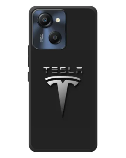 Чехол для Blackview Oscal Modern 8 с картинкой «Стальной логотип Tesla» Чехол для Blackview Oscal Modern 8 с картинкой «Стальной логотип Tesla»