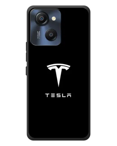 Чехол для Blackview Oscal Modern 8 с картинкой «Tesla White Logo» Чехол для Blackview Oscal Modern 8 с картинкой «Tesla White Logo»