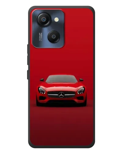Чехол для Blackview Oscal Modern 8 с картинкой «Красный Mercedes AMG»