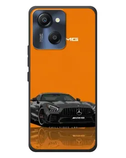 Чехол для Blackview Oscal Modern 8 с картинкой «Оранжевый Mercedes AMG»