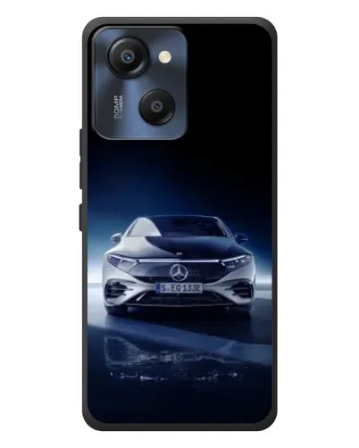 Чехол для Blackview Oscal Modern 8 с картинкой «Ночной Mercedes EQ»