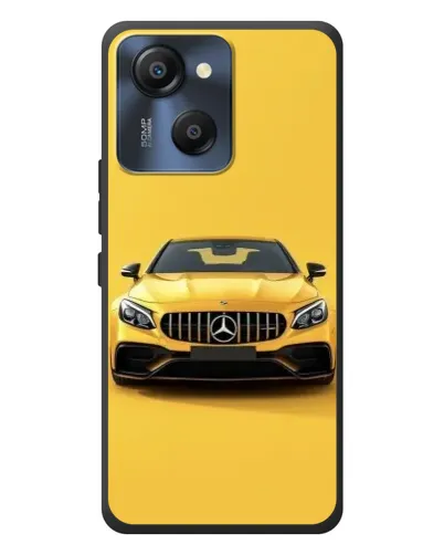 Чехол для Blackview Oscal Modern 8 с картинкой «Желтый Mercedes GT»