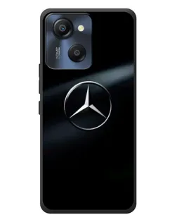 Чехол для Blackview Oscal Modern 8 с картинкой «Mercedes на металле»
