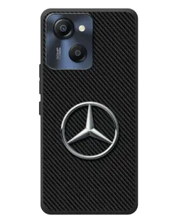 Чехол для Blackview Oscal Modern 8 с картинкой «Карбоновый Mercedes стиль»