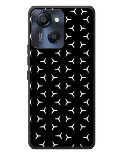 Чехол для Blackview Oscal Modern 8 с картинкой «Mercedes паттерн звезд»