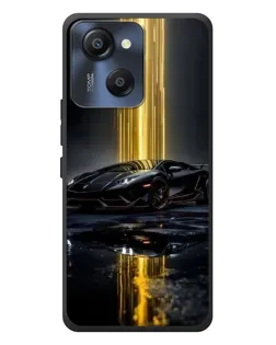 Чехол для Blackview Oscal Modern 8 с картинкой «Ночной Lamborghini драйв»