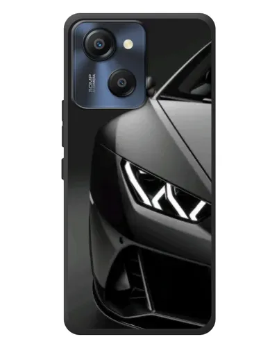 Чехол для Blackview Oscal Modern 8 с картинкой «Lamborghini фары детализация»