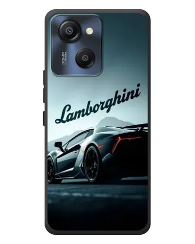 Чехол для Blackview Oscal Modern 8 с картинкой «Классическая надпись Lamborghini»