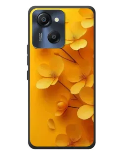 Чохол для Blackview Oscal Modern 8 з картинкою «Золоті пелюстки»