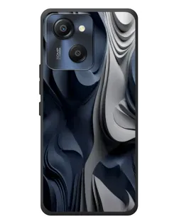 Чохол для Blackview Oscal Modern 8 з картинкою «Об'ємні сині складки» Чохол для Blackview Oscal Modern 8 з картинкою «Об'ємні сині складки»