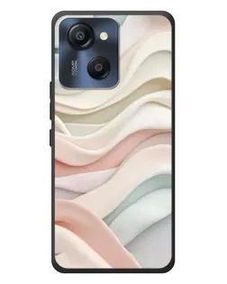 Чехол для Blackview Oscal Modern 8 с картинкой «Пастельные нежные волны»