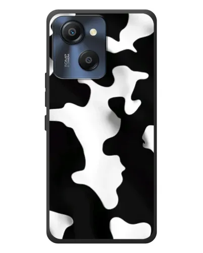 Чехол для Blackview Oscal Modern 8 с картинкой «Черно-белое пятно»