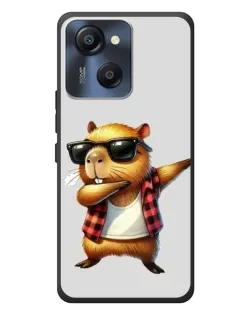 Чехол для Blackview Oscal Modern 8 с картинкой «Капибара рэпер даб»