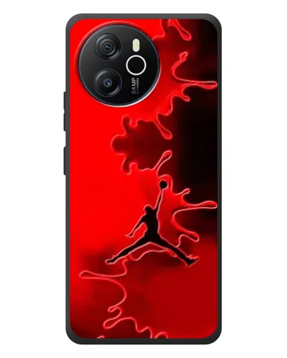 Чехол для Blackview Oscal Tiger 12 с картинкой «Jordan Red Smoke» Чехол для Blackview Oscal Tiger 12 с картинкой «Jordan Red Smoke»