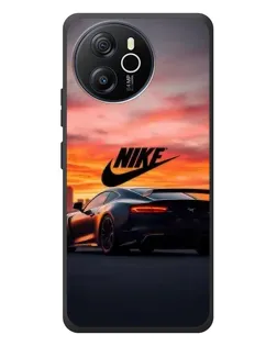 Чехол для Blackview Oscal Tiger 12 с картинкой «Nike и суперкар»