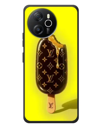 Чехол для Blackview Oscal Tiger 12 с картинкой «Мороженое от LV»