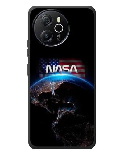 Чехол для Blackview Oscal Tiger 12 с картинкой «Земля из космоса NASA»