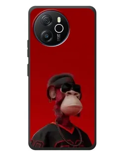 Чехол для Blackview Oscal Tiger 12 с картинкой «Bored Ape в красном» Чехол для Blackview Oscal Tiger 12 с картинкой «Bored Ape в красном»