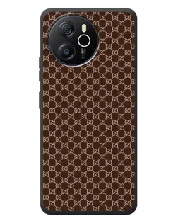 Чехол для Blackview Oscal Tiger 12 с картинкой «Gucci — шоколадная сетка»