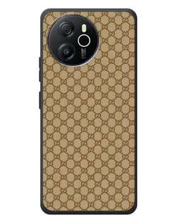 Чехол для Blackview Oscal Tiger 12 с картинкой «Gucci — классический беж»