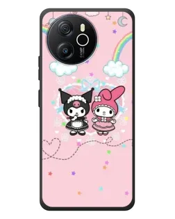 Чехол для Blackview Oscal Tiger 12 с картинкой «My Melody и Kuromi»