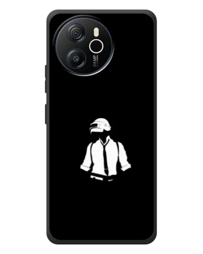 Чехол для Blackview Oscal Tiger 12 с картинкой «PUBG — белый шлем» Чехол для Blackview Oscal Tiger 12 с картинкой «PUBG — белый шлем»