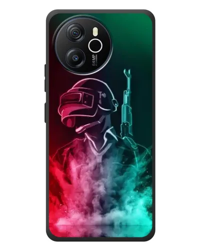 Чехол для Blackview Oscal Tiger 12 с картинкой «PUBG — огненный воин» Чехол для Blackview Oscal Tiger 12 с картинкой «PUBG — огненный воин»