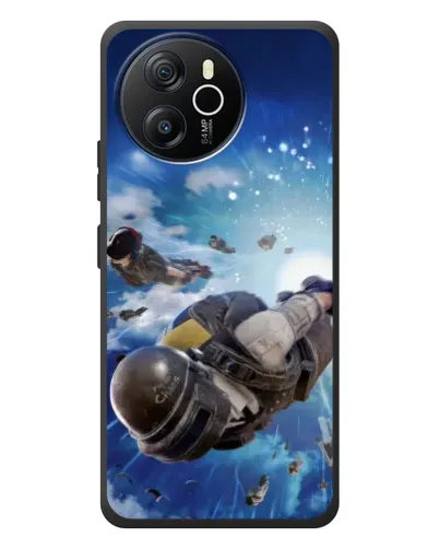 Чехол для Blackview Oscal Tiger 12 с картинкой «Десант PUBG — прыжок» Чехол для Blackview Oscal Tiger 12 с картинкой «Десант PUBG — прыжок»