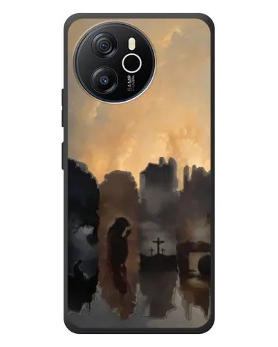 Чехол для Blackview Oscal Tiger 12 с картинкой «Дорога к вере»