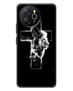 Чехол для Blackview Oscal Tiger 12 с картинкой «Сияющий крест Jesus»