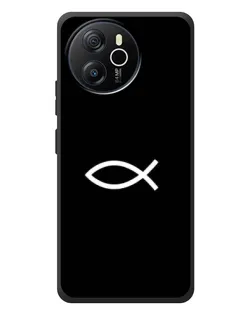 Чехол для Blackview Oscal Tiger 12 с картинкой «Символ рыбы Jesus»