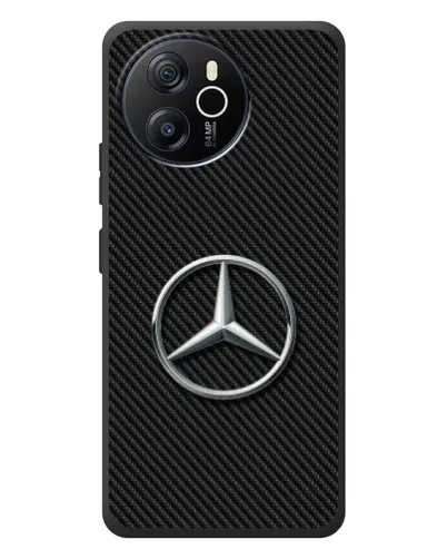Чехол для Blackview Oscal Tiger 12 с картинкой «Карбоновый Mercedes стиль» Чехол для Blackview Oscal Tiger 12 с картинкой «Карбоновый Mercedes стиль»