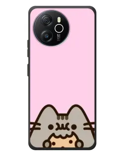 Чохол для Blackview Oscal Tiger 12 з картинкою «Pusheen та печиво»