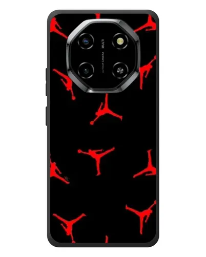 Чехол для Blackview Shark 6 с картинкой «Jordan Red Pattern»