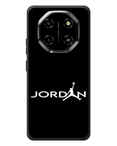 Чехол для Blackview Shark 6 с картинкой «Jordan White Logo»